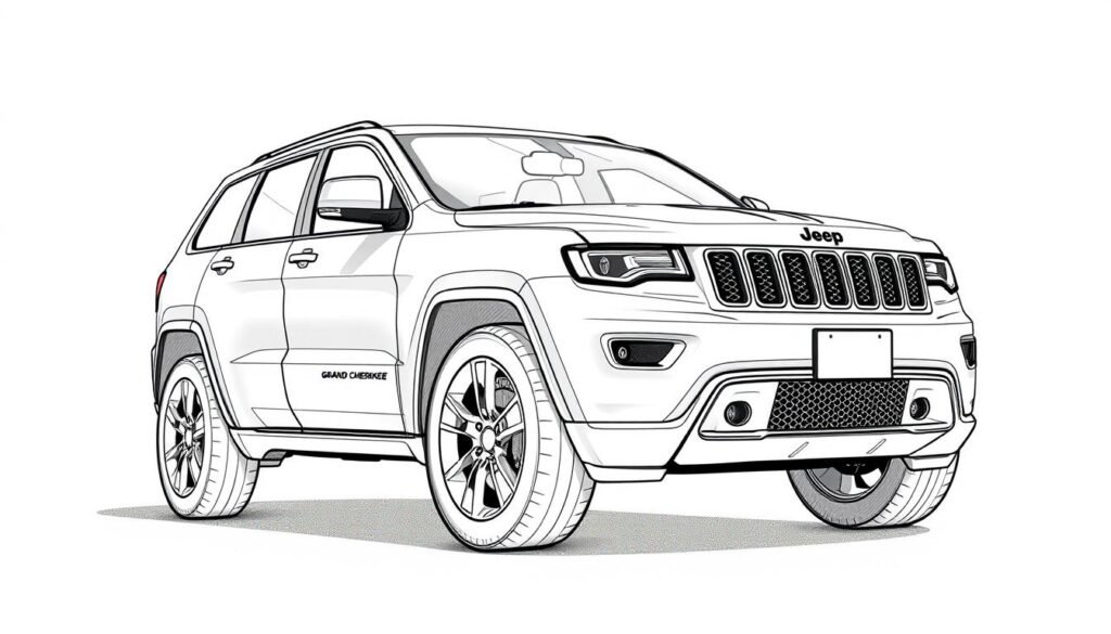 How To Draw A Jeep