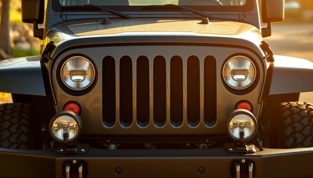 How To Draw A Jeep Front Features