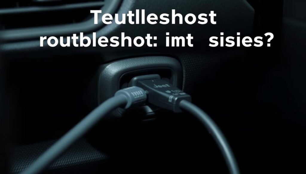 Jeep Carplay USB Connection Troubleshooting