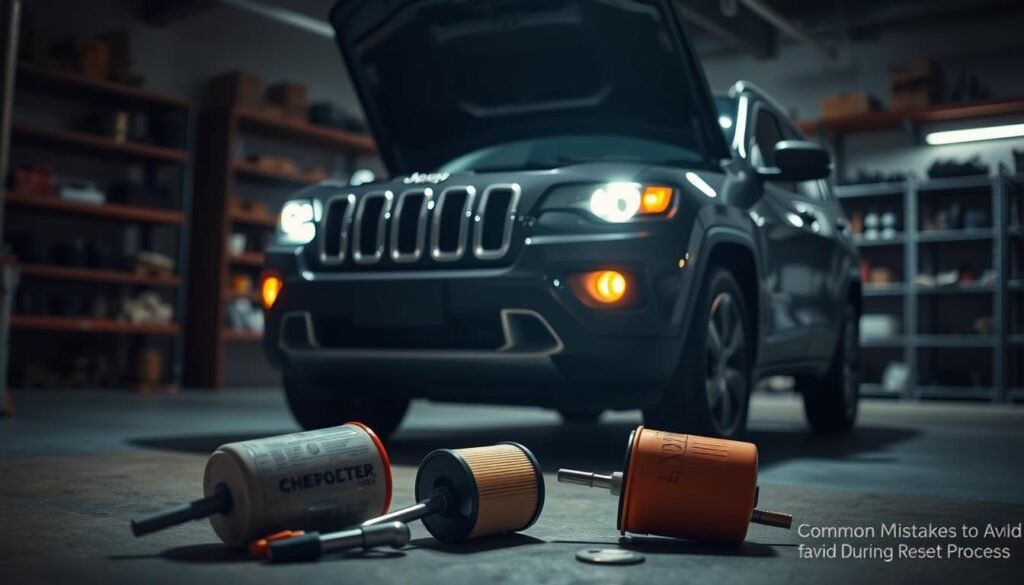 Jeep Cherokee Oil Reset Mistakes