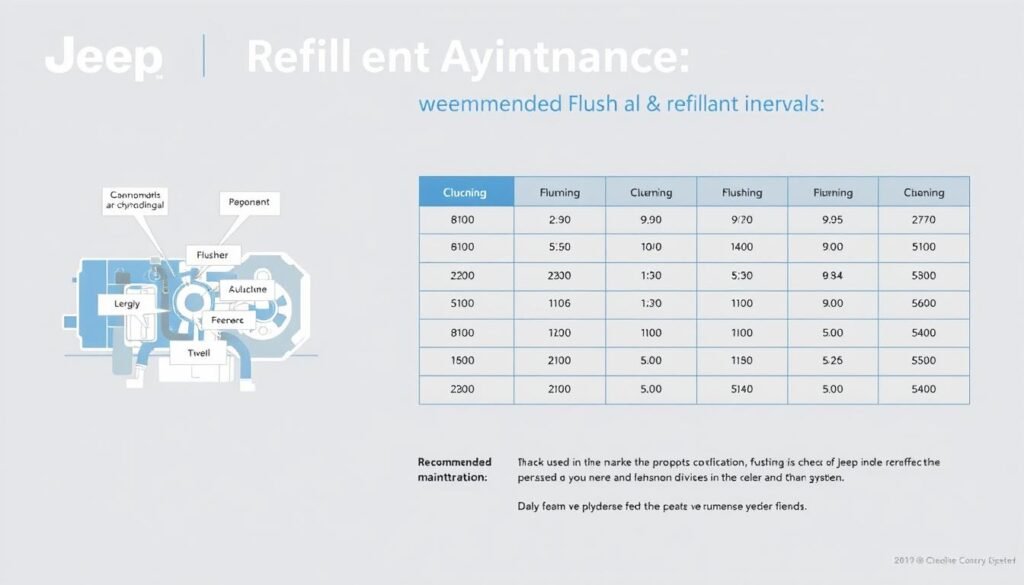 Jeep Coolant Maintenance Schedule