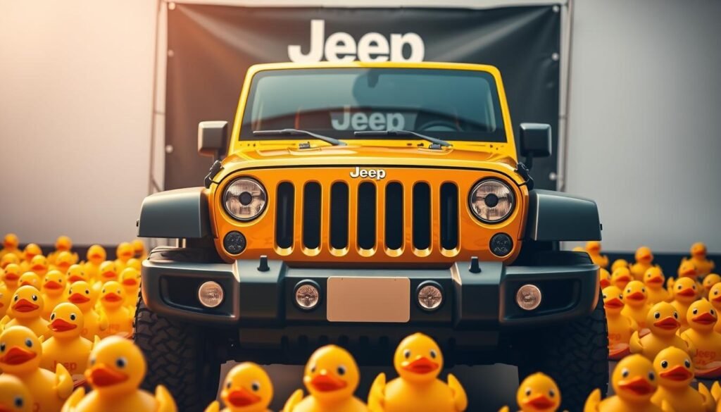 Jeep Corporate Support for Duck Duck Jeep