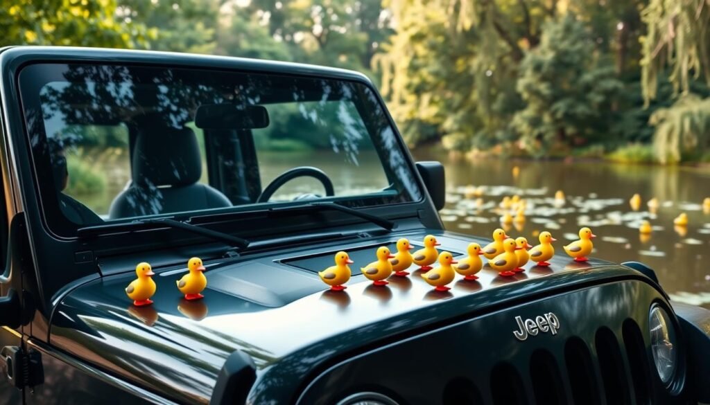 Jeep Duck Pond Display