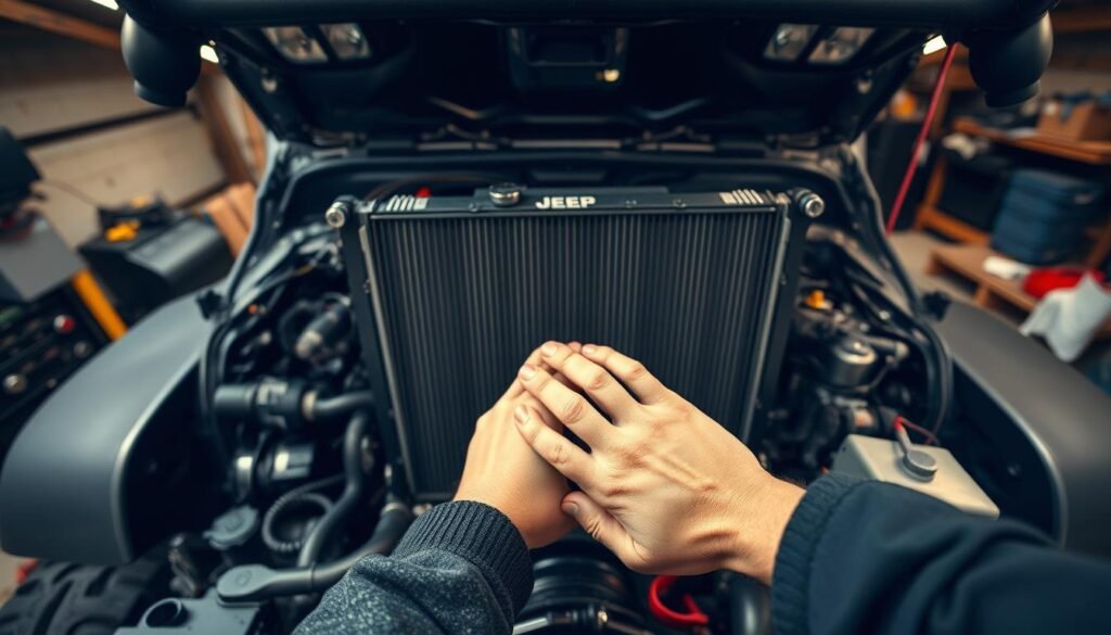 Jeep JK Radiator Upgrade Process