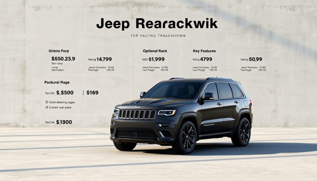 Jeep Trackhawk Pricing Details