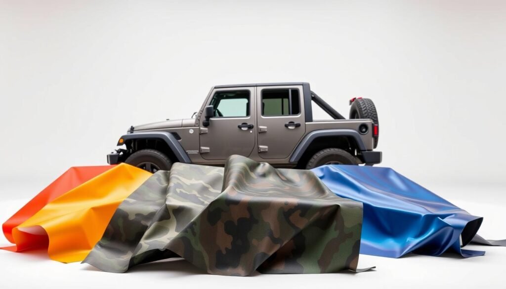 Jeep Vinyl Wrap Types