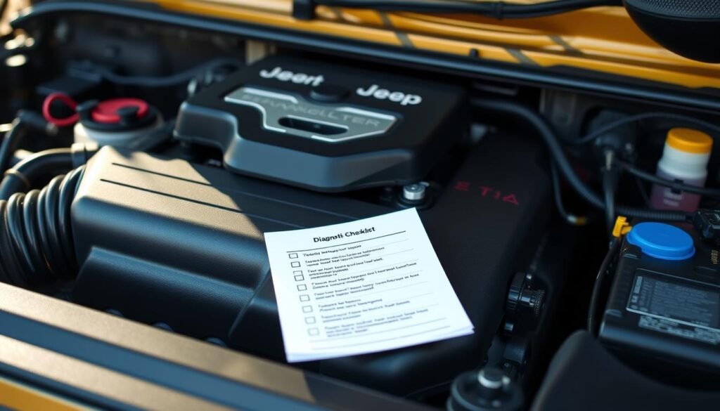 Jeep Wrangler Engine Diagnostic Checklist