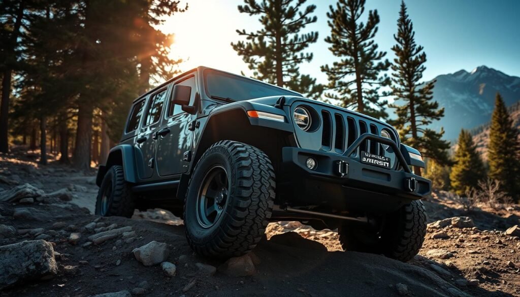 Jeep Wrangler off-road safety features