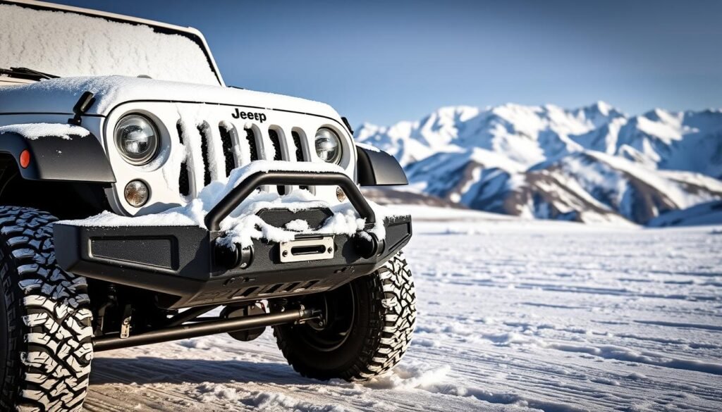 Jeep Wrangler winter protection features