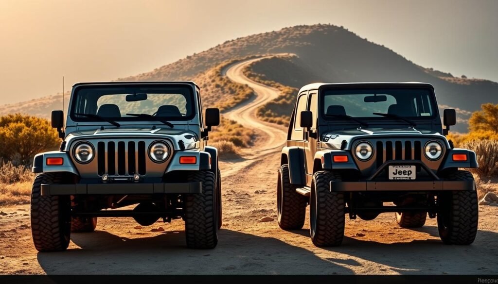 Jeep YJ Vs TJ