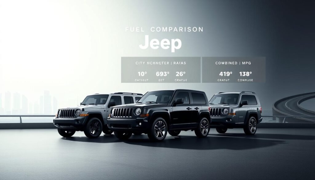 Jeep fuel economy comparison