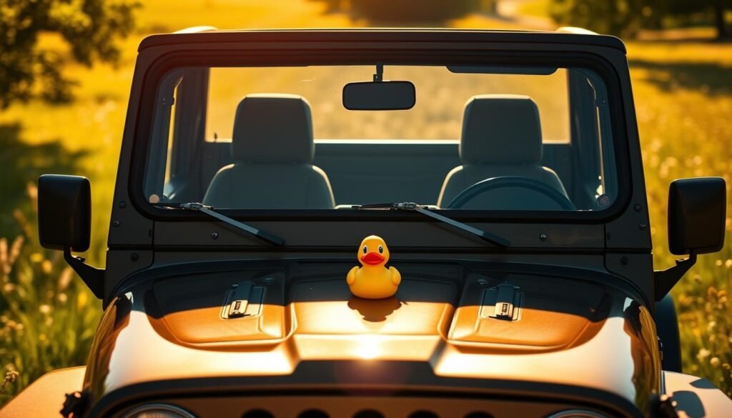 Why Do Jeep Owners Put Ducks On Their Dash