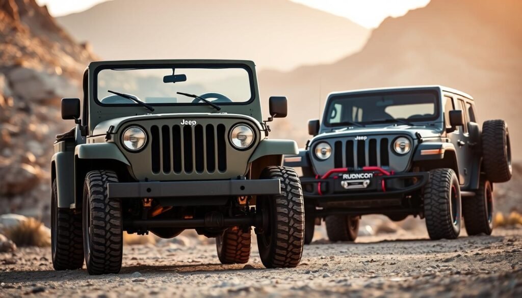 Willys vs Rubicon Wrangler Comparison